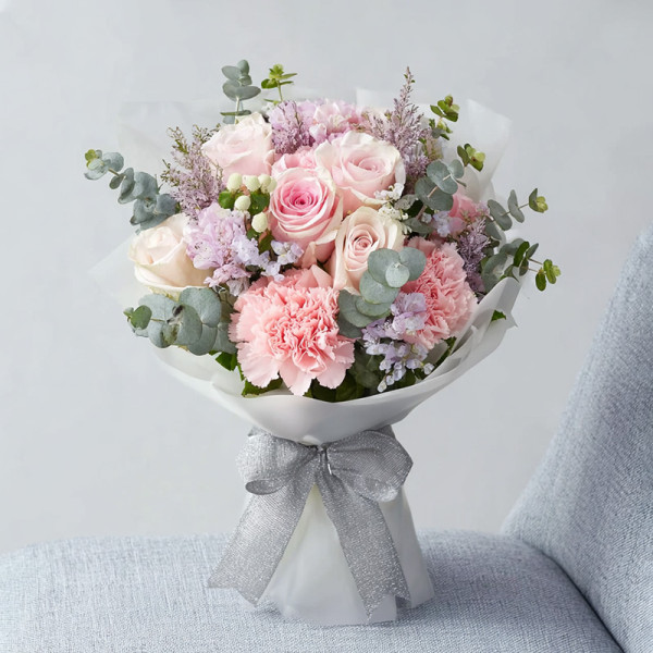 Sunset Blush — Aria of Pink Roses