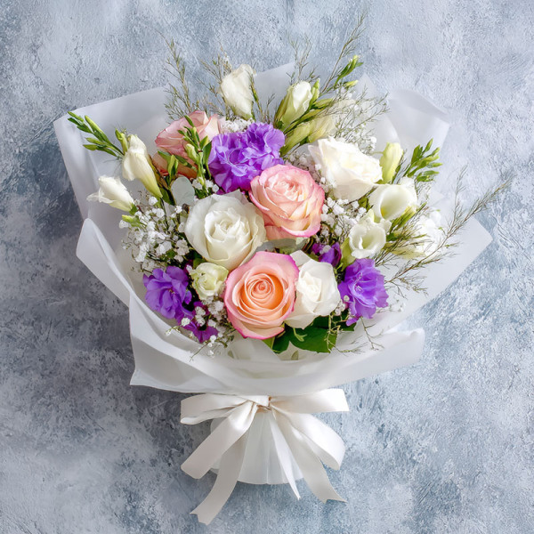 Dusk & Dawn Whispers — Roses and Carnations
