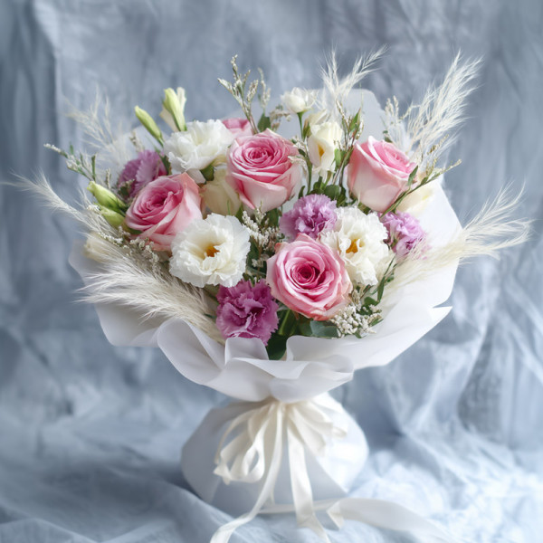 Pink Mist Star Language - Fairy Tale Limited Edition of Delicate Flowers