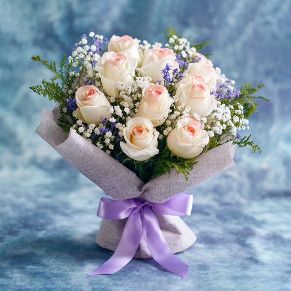 Pink Snow Stardust — A Morning Ode of Snow Roses & Galaxy​